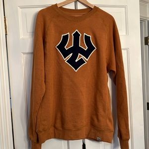 Washington and Lee Big Trident Sweatshirt, Large. super soft
